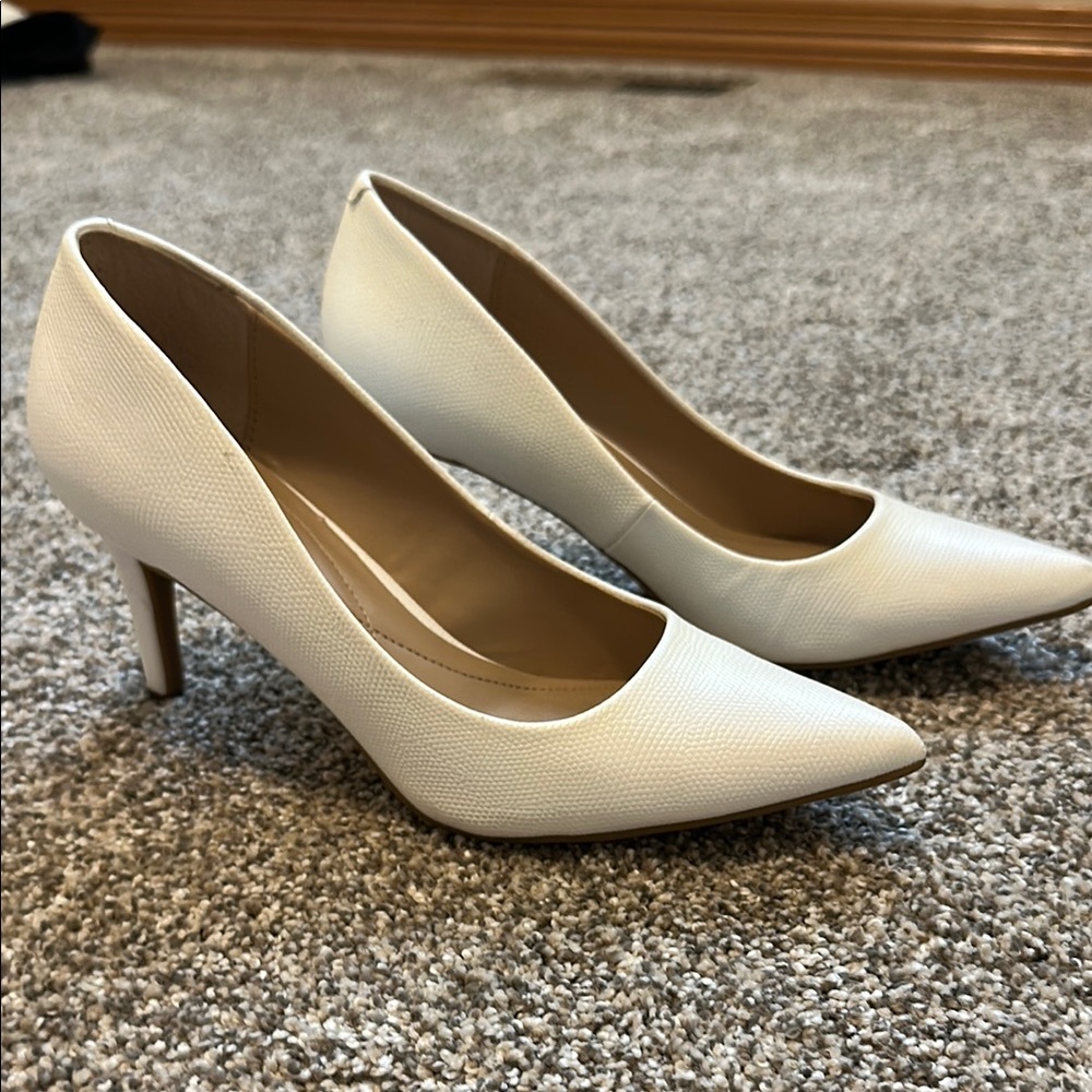 Alfani Classic White Women's Heels